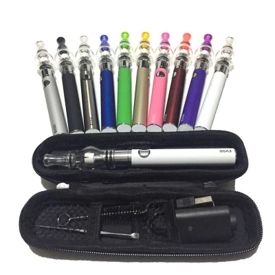 Evod 510 Batería M6 Galss Globe Tank Vape Pen E Cig Vaporizador de hierba seca